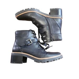 Naturalizer black leather Chelsea boots sz 9.5